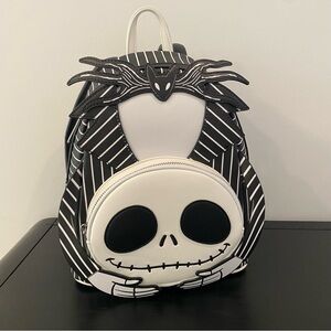New Loungefly Nightmare Before Christmas Jack Skellington Backpack